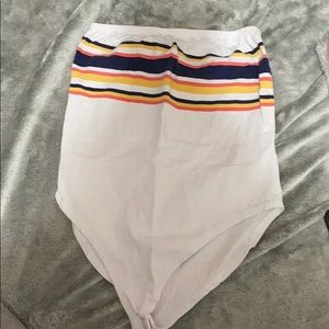 Gaze sleeveless bodysuit